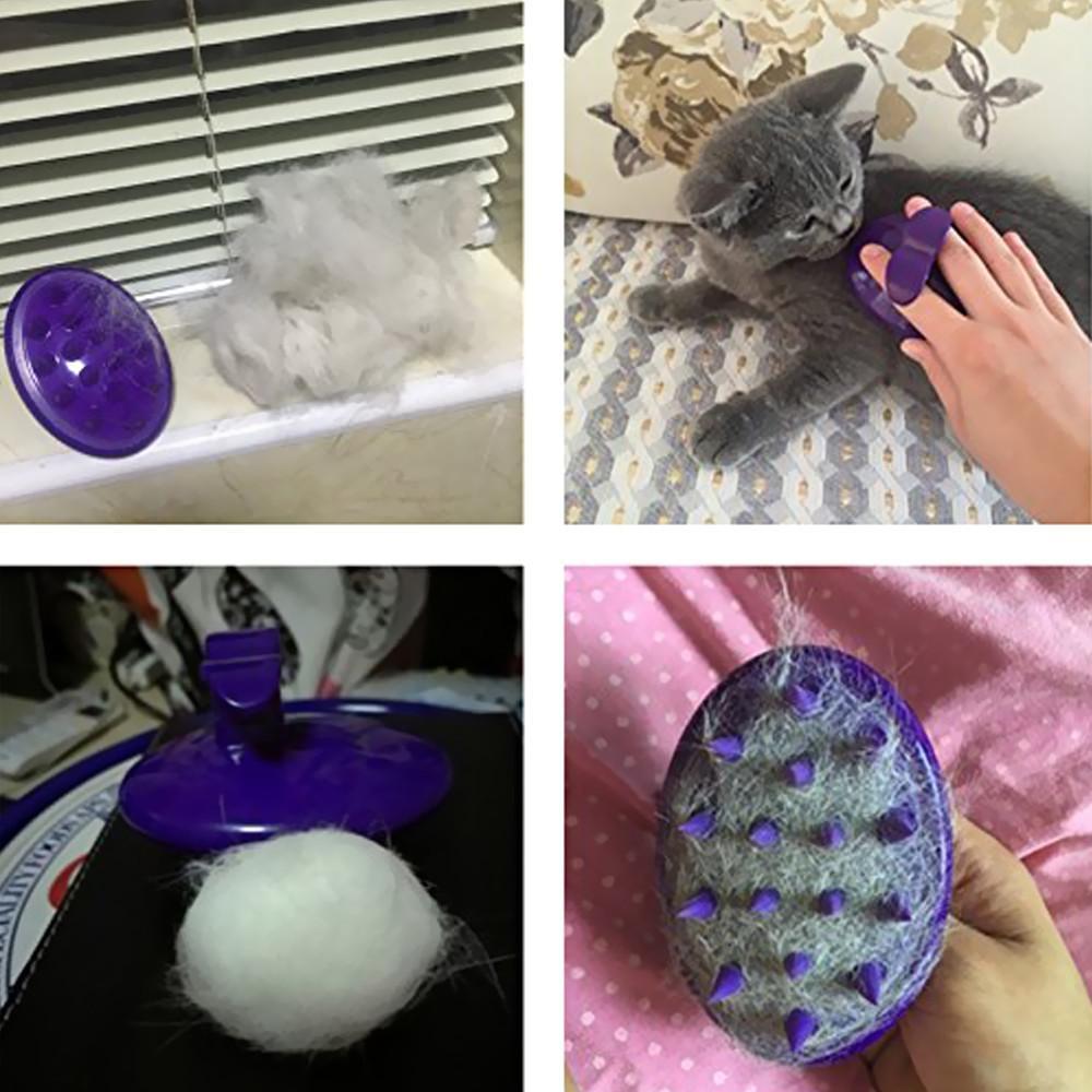 Ultra Souple Brosse de toilettage en Silicone pour Animaux